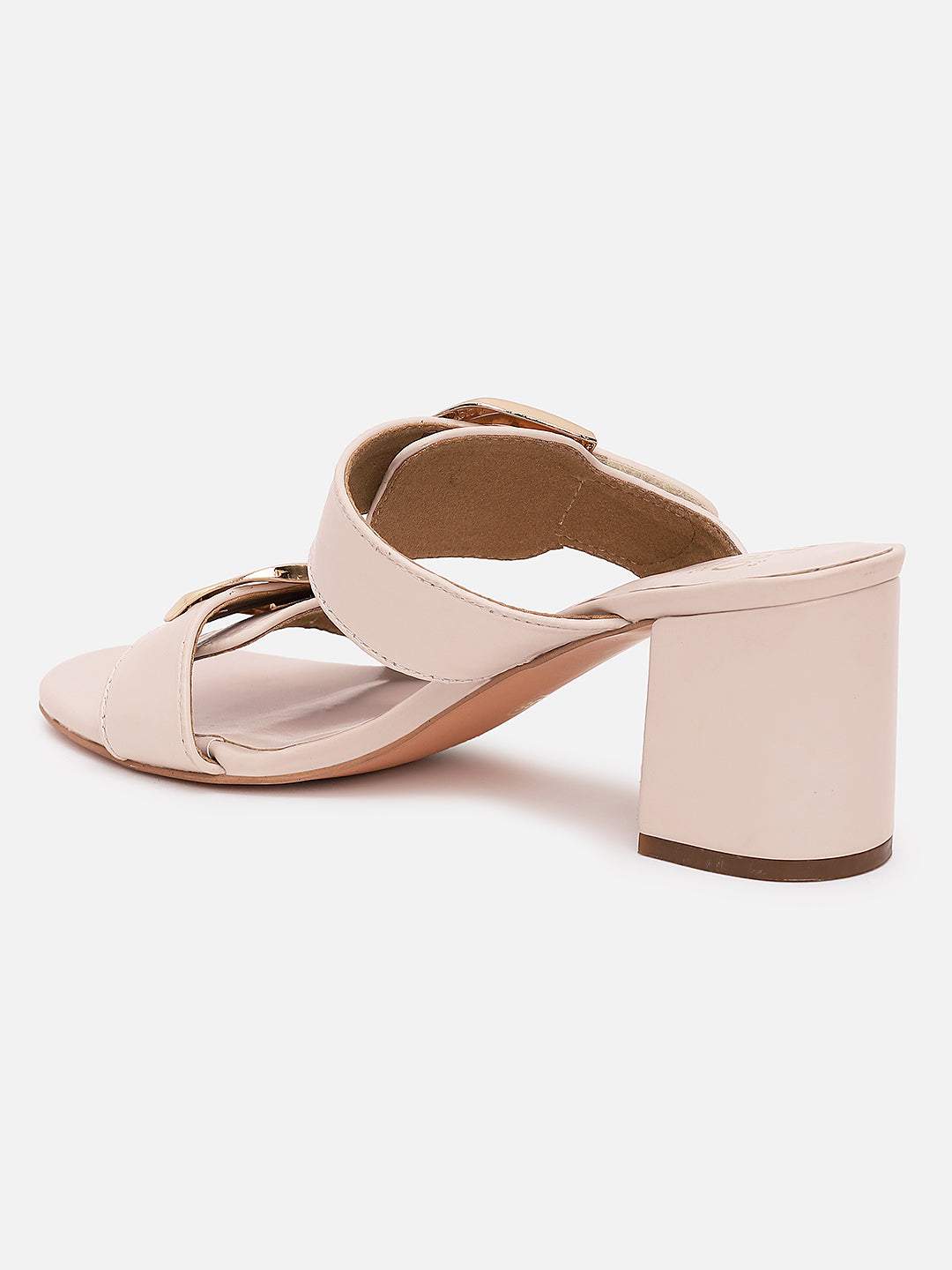 Women's Cream Casual PU Slip-Ons