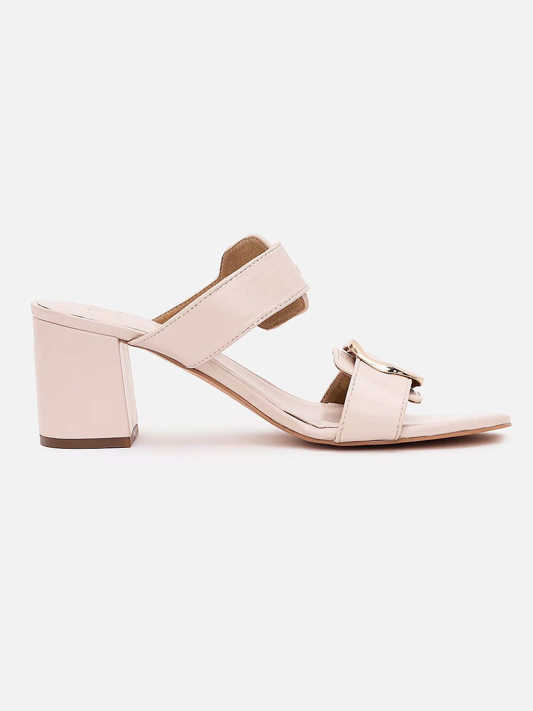 Women's Cream Casual PU Slip-Ons