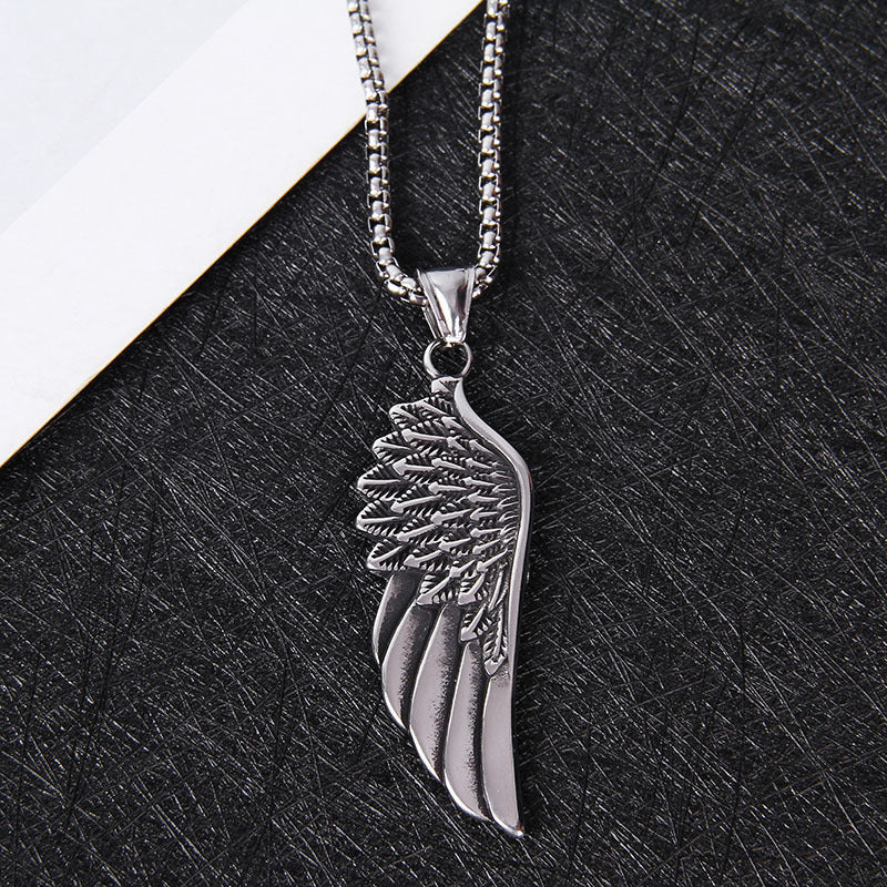 Men's Silver Hellfire Wing Chain