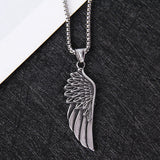 Men's Silver Hellfire Wing Chain