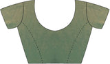 Women's Paper Silk Green Embellished Designer Saree with Blouse Piece
