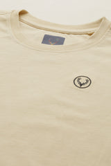 Boys Beige and Brown Casual Solid Regular Fit Tshirt - Pack of 2