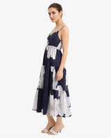 Women's Navy Sleeveless Dress