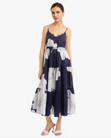 Women's Navy Sleeveless Dress