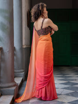 Women's Multicolor Mul Modal Saree