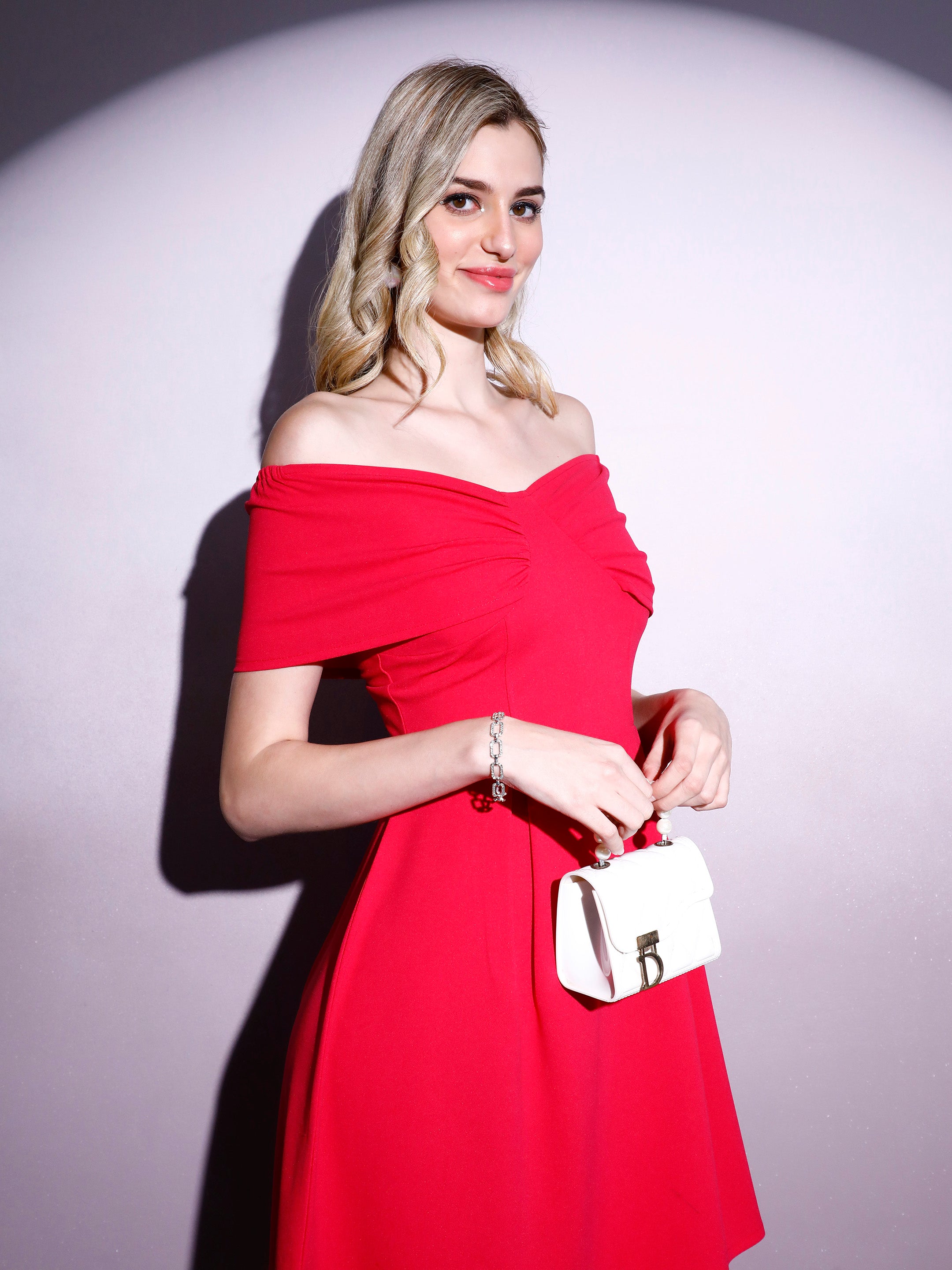 Women's Pink Party Regular Fit Solid Half Sleeves Dress