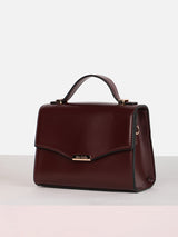 Women's Brown Solid Sling Bag