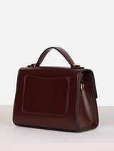 Women's Brown Solid Sling Bag