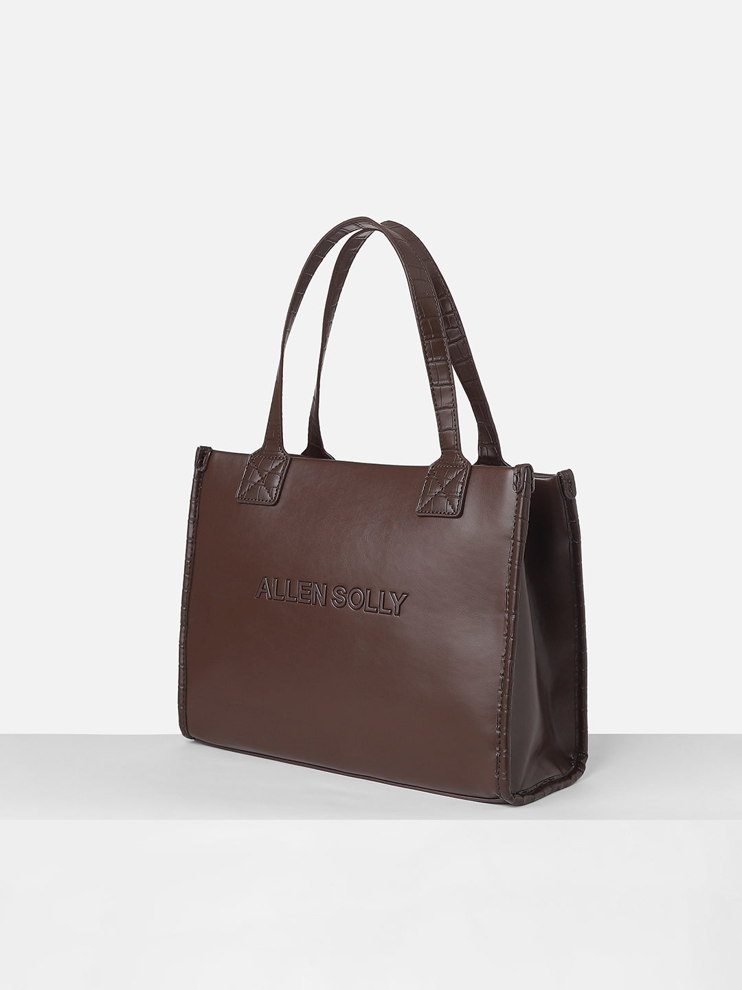 Women's Brown Solid Satchel