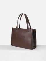 Women's Brown Solid Satchel