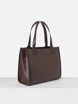 Women's Brown Solid Satchel