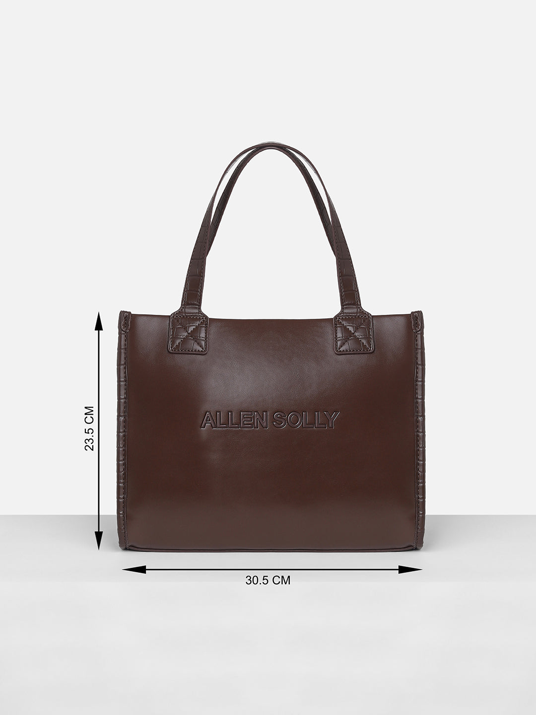 Women's Brown Solid Satchel