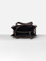 Women's Brown Solid Satchel