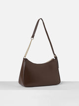 Women's Brown Textured Sling Bag