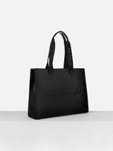 Women's Black Solid Satchel