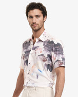 Men's Multicolor Casual Regular Fit Printed Half Sleeves Shirt