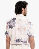 Men's Multicolor Casual Regular Fit Printed Half Sleeves Shirt
