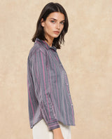 Women's Grey Casual Full Sleeves Top
