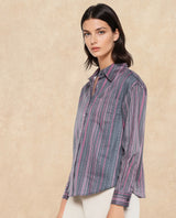 Women's Grey Casual Full Sleeves Top