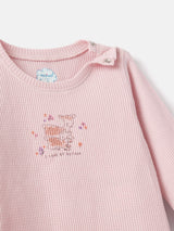 Boys & Girls Pink Casual Top & Bottom with Cap - Pack of 3