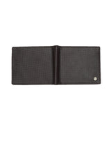 Men's Brown Textured Leather Two Fold Wallet