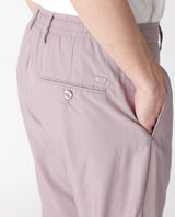 Men's Purple Casual Regular Fit Solid Trouser