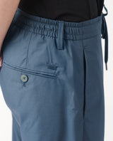 Men's Blue Casual Regular Fit Solid Trouser