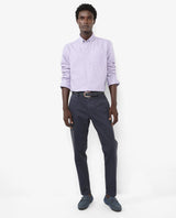 Men's Purple Formal Regular Fit Solid Full Sleeves Shirt
