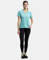 Women's Black Cotton Stretch Legging