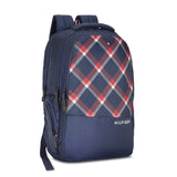 Unisex Navy Casual Solid Backpack