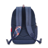 Unisex Navy Casual Solid Backpack
