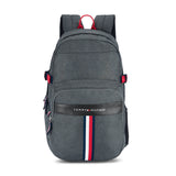 Unisex Black Casual Solid Backpack