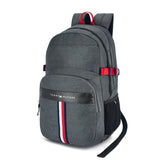 Unisex Black Casual Solid Backpack