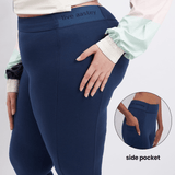 Women's Navy Blue Sports All Day Legging