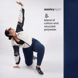 Women's Navy Blue Sports All Day Legging