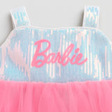 Girls Neon Pink Party Bodycon Square Neck Dress