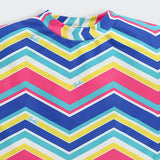 Girls Yellow Fusion Half Sleeves Top and Short Set