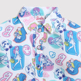 Girls Blue Casual Full Sleeves Regular Top
