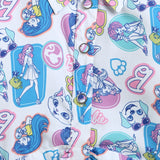 Girls Blue Casual Full Sleeves Regular Top