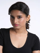 Women's Gold Casual Earrings