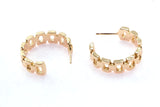 Women's Gold Casual Earrings