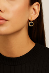 Women's Black Casual Earrings