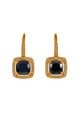 Women's Black Casual Earrings