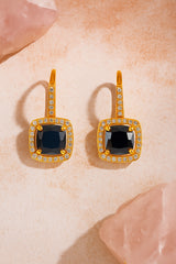 Women's Black Casual Earrings