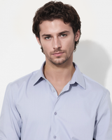 Men's Purple Formal Regular Fit Solid Full Sleeves Shirt