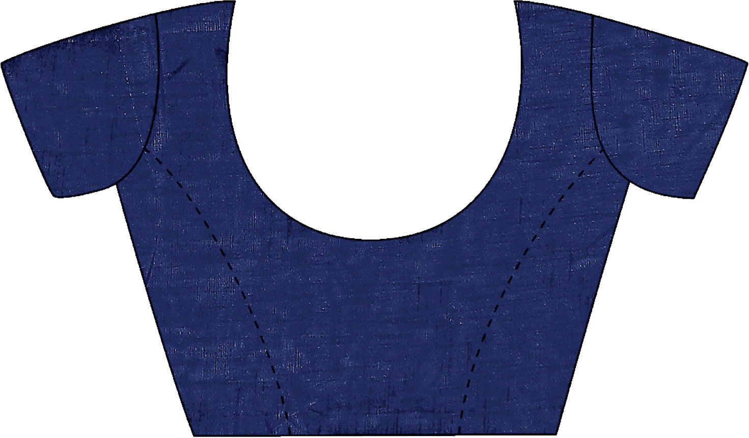 Women's Georgette Navy Embellished Designer Saree with Blouse Piece