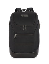 Unisex Black Work Solid Laptop Backpack