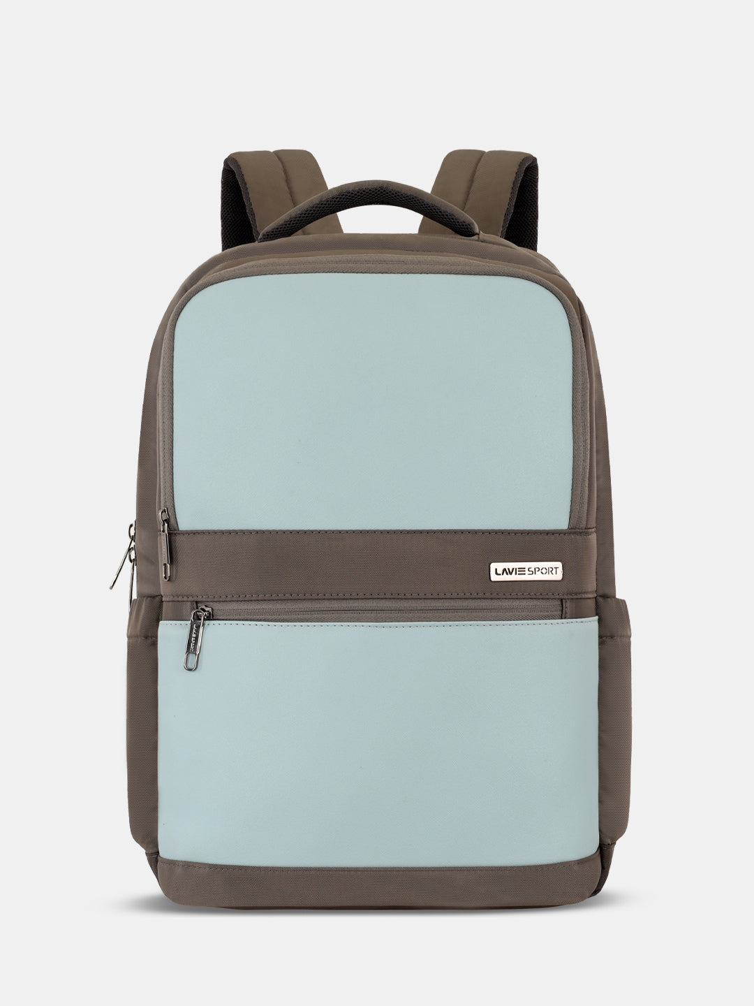 Unisex Blue Work Solid Laptop Backpack