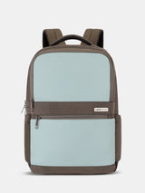 Unisex Blue Work Solid Laptop Backpack