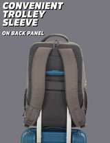 Women's Pink Work Solid Laptop Backpack